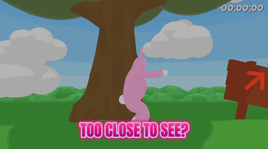 Super Bunny Man — Wide Angle (Pull The Camera Back)